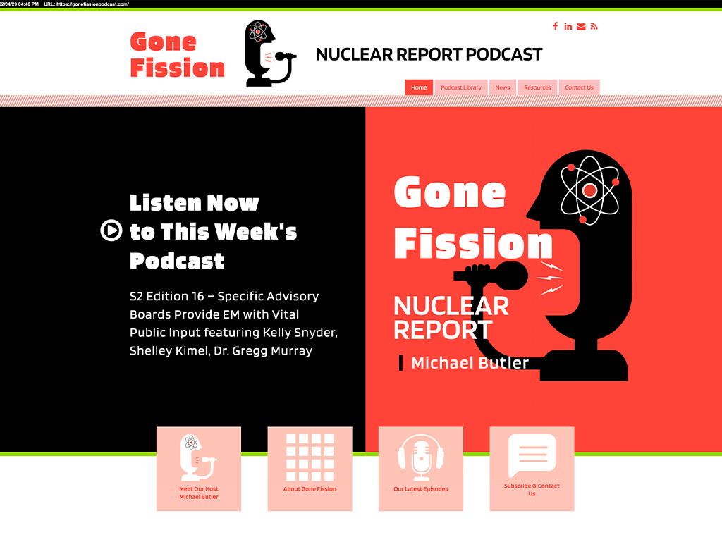 Gone Fission Nuclear Report Podcast
